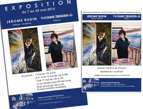 Affiche et Invitation pour Espace-Bougnol