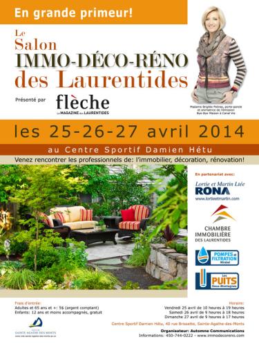 Affiche pour le salon Immo-Déco-Réno