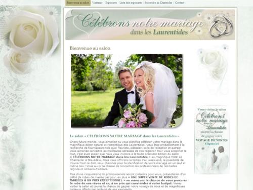 Célébrons notre mariage dans les Laurentides